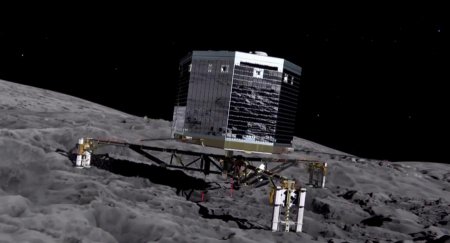 Впервые земной аппарат приземлится в космосе на комету далеко от Земли