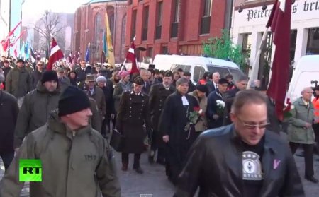 ​В Риге прошёл парад ветеранов СС