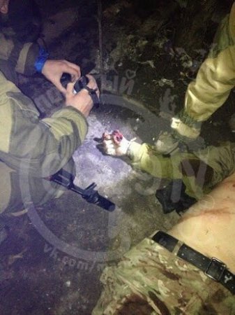 Ополченцы Моторолы уничтожили группу украинских диверсантов.ФОТО 18+