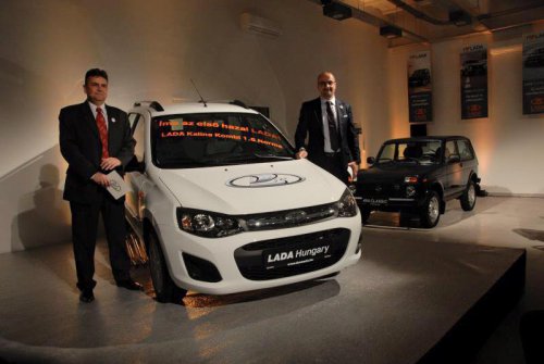 АвтоВАЗ открыл в Венгрии первый автосалон Lada