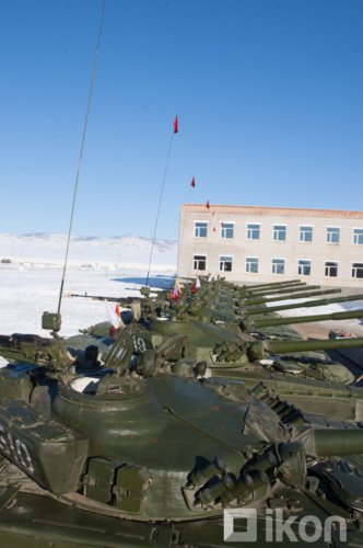 Церемония передачи ВС Монголии военной техники из России