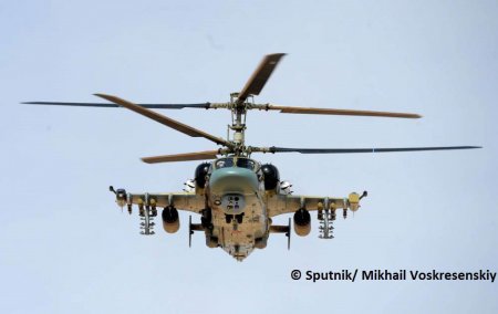 Вертолеты Ка-52 в Сирии