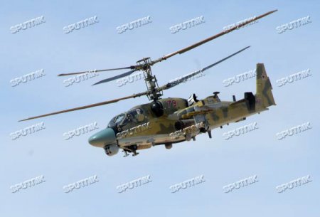 Вертолеты Ка-52 в Сирии