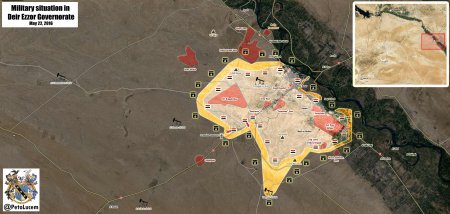 Сирийская армия взяла под контроль армянское кладбище под Дейр-эз-Зором и наступает в Джебель Ат-Турда
