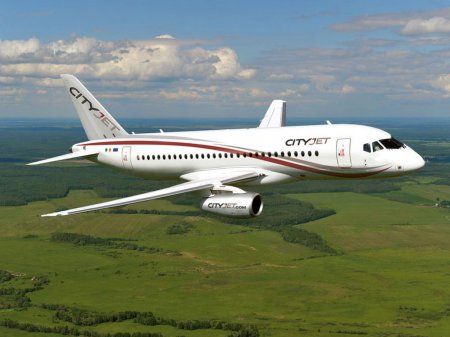 «CityJet поставлен первый SSJ-100» Экспорт