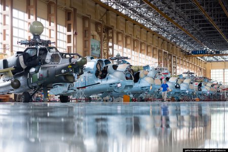 ««Роствертол». Производство вертолётов семейства Ми-26Т, Ми-28Н и Ми-35М» Своими глазами
