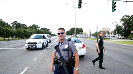 Неизвестный расстрелял полицейских в Луизиане