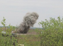 В Минобороны рассказали подробности взрыва на полигоне в Николаевской облас ...