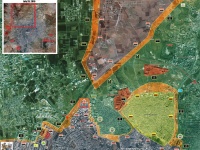 Сирийская армия взяла под полный контроль район Лерамун и большую часть тра ...
