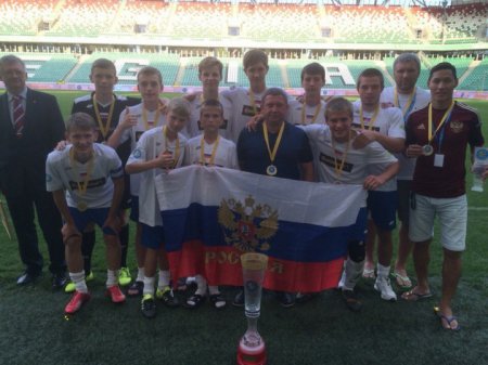 Детдомовцы из Красноярска стали чемпионами мира по футболу
