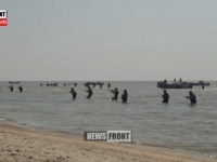 Высадка морского десанта батальона ДНР 