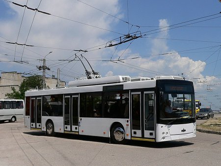 «Новые автобусы и троллейбусы в Крыму» Фотофакты