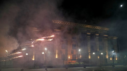 Россия заявила Украине протест из-за атаки на здание посольства