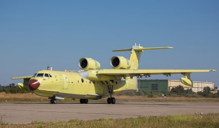 «Бе-200ЧС таганрогской сборки совершил первый полет» Авиация