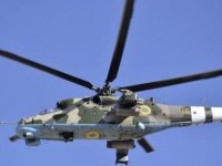 Украина задействовала боевой вертолёт в ходе обстрелов территории ДНР