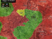 Сирийская армия взяла район Инзарат на севере Алеппо и большую часть района 1070 на юго-западе