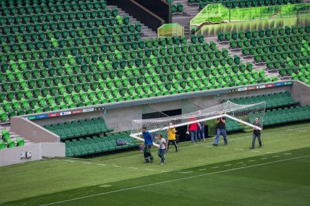 «В Краснодаре открылась новая футбольная арена» Спортивные объекты