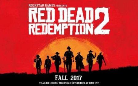 Появился первый трейлер игры Red Dead Redemption 2