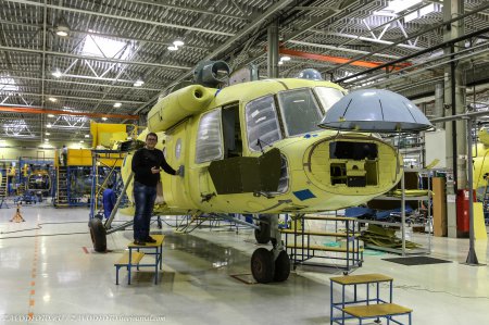 «Как в Казани делают лучшие в мире вертолёты (фоторепортаж)» Авиация
