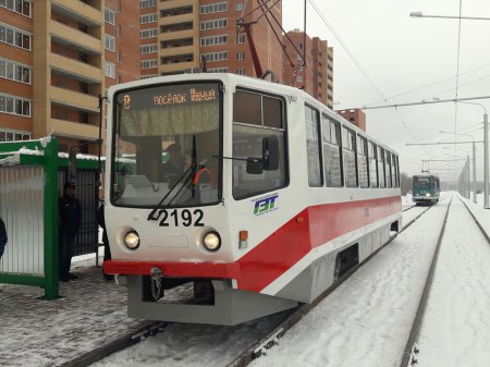 «В Новосибирске начала работу новая трамвайная линия» Дорожное строительство