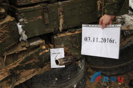 Сводка от НМ ЛНР 3 ноября 2016 года. ВСУ обстреляли позиции ЛНР у Станицы из минометов, БМП, РПГ-7 и АГС