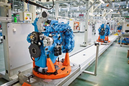 «Репортаж о производстве средних рядных двигателей на ЯМЗ» Производство