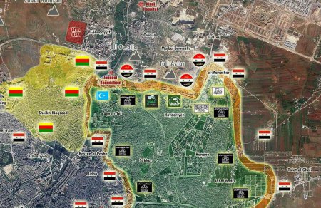 Сирийская армия возобновила атаки на севере Алеппо и продолжает наступать на юге - Военный Обозреватель