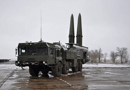 «Ракетная бригада ЦВО получила на вооружение новые комплексы "Искандер-М"» Армия и Флот