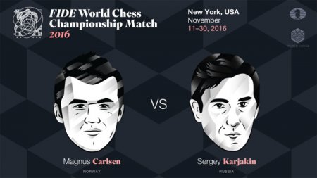 10-я партия матча за звание чемпиона мира по шахматам: Магнус Карлсен — Сергей Карякин