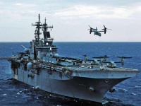 Два десантных корабля ВМС США вошли в Средиземное море - Военный Обозреватель