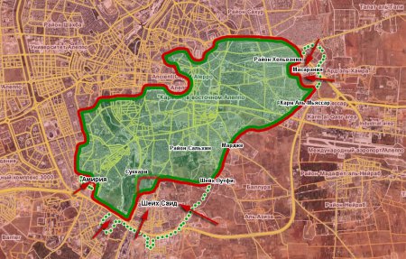 Сирийская армия освободила жилкомплекс Масарания и большую часть района Шейх Саид в Алеппо - Военный Обозреватель