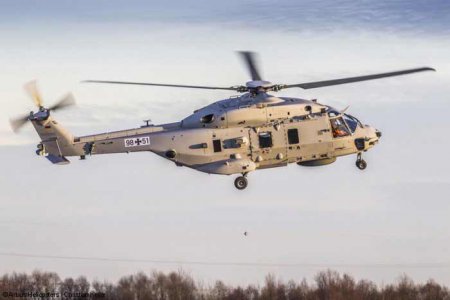 Первый полет новейшего морского вертолета NH90 Sea Lion от Airbus Helicopter - Военный Обозреватель