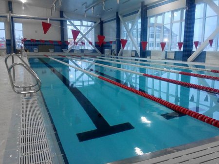 «Спортивный комплекс с бассейном открыт на курильском острове Кунашир» Спортивные объекты