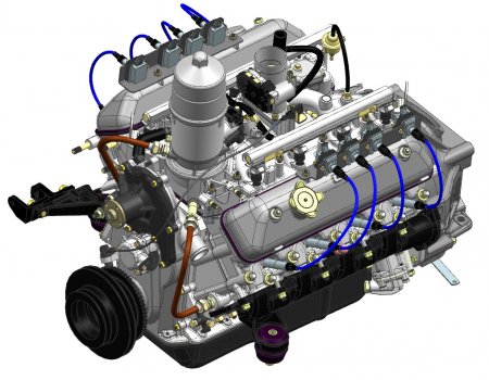 «8-цилиндровый двигатель для ГАЗона Next от ЗМЗ» Производство