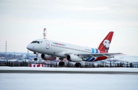 «Авиакомпания «Ямал» получила очередной самолет Sukhoi Superjet-100» Авиаци ...