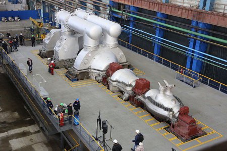 «Уральский турбинный завод выпустил крупнейшую в мире теплофикационную турб ...