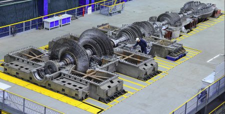 «Уральский турбинный завод выпустил крупнейшую в мире теплофикационную турбину нового поколения » Производство