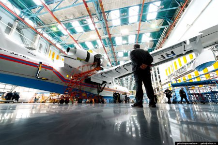 «Производство самолётов-амфибий Бе-200ЧС в Таганроге» Авиация