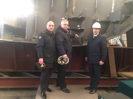 «На заводе «Волга» заложен танкер проекта 03182 для ВМФ» Судостроение и суд ...