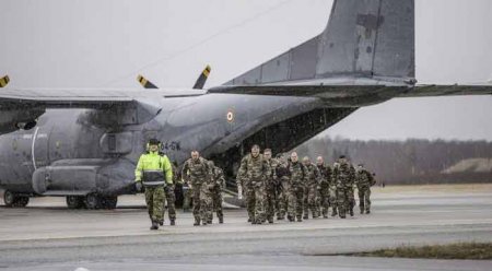 Французские военные из батальона НАТО прибыли в Эстонию - Военный Обозреватель