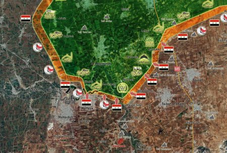 Сирийская армия освободила город Хельфая в провинции Хама - Военный Обозреватель