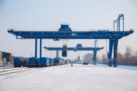 «Первый поезд с продукцией из РФ прибыл в город Ганьчжоу на востоке Китая» Транспорт и логистика