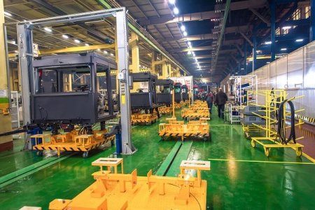 «Петербургский тракторный завод запустил новую производственную линию по сборке кабин для тракторов» Модернизация