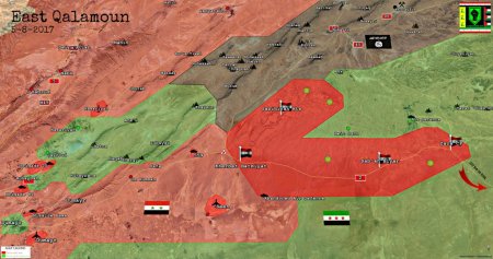 Сирия. Оперативная лента военных событий 9.05.17