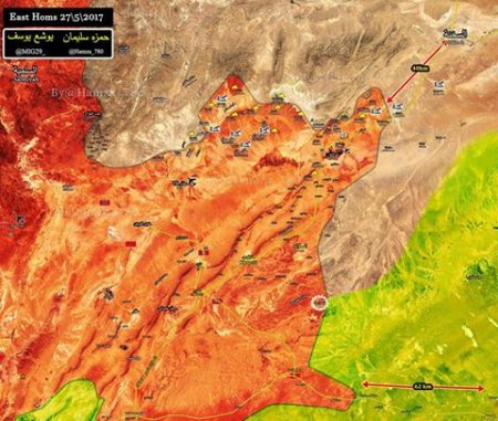 Сирия. Оперативная лента военных событий 28.05.2017