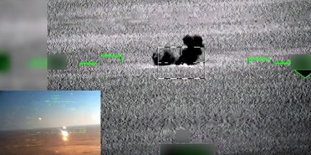 Опубликовано видео разгрома сирийских террористов с вертолета Ка-52