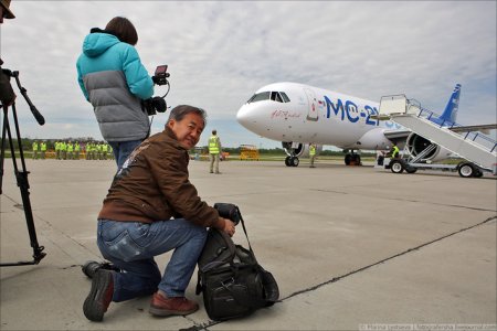 «Фоторепортаж о первом полёте МС-21» Фотофакты
