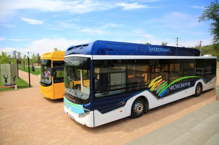 «В Волгограде представили первый электробус Volgabus» Транспорт и логистика