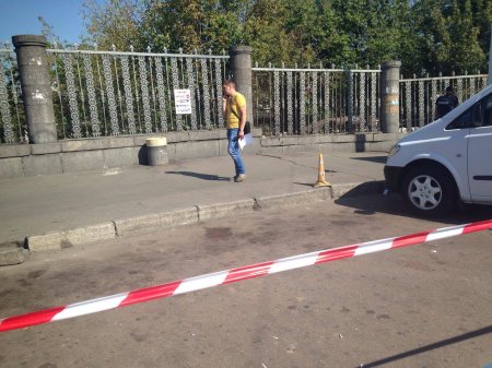 Стрельба на киевском вокзале, есть раненые