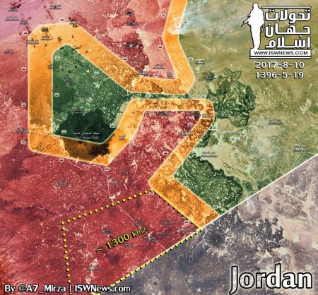 Сирийская армия взяла под контроль всю иорданскую границу в провинции Сувейда - Военный Обозреватель